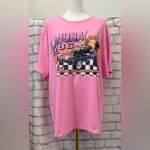 Grayson/Threads Size:XL Laguna Speed Pink Graphic T-Shirt